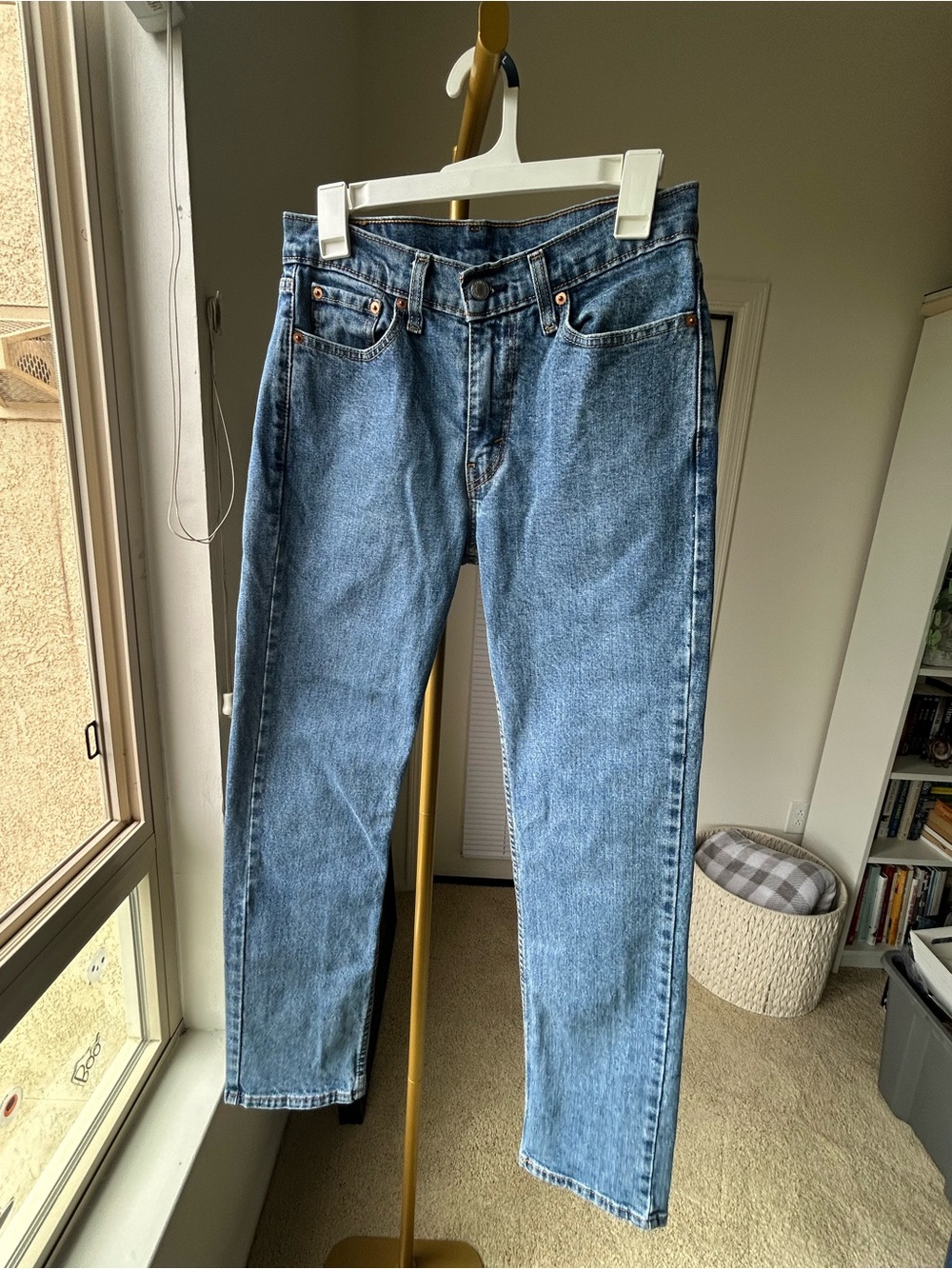 Levi's 514 Medium Blue Men's Straight Jeans
